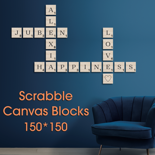  - Scrabble Blocks Canvas