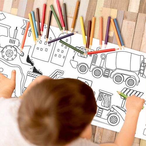  - Kids Coloring table runners 