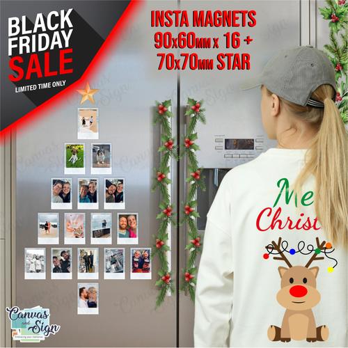  - Christmas Intsa Fridge Magnets