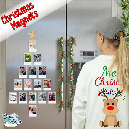  - Christmas Intsa Fridge Magnets