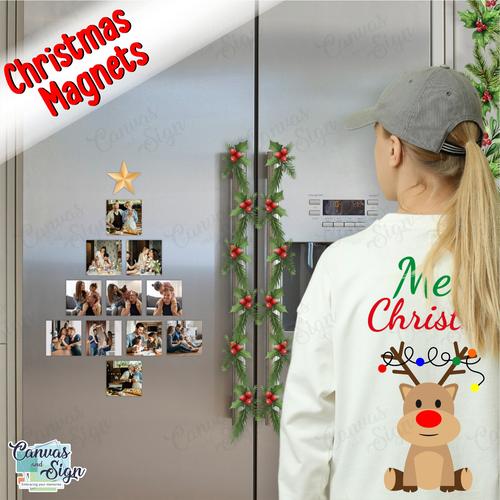  - Christmas Fridge Magnets 70 x 70 x 11