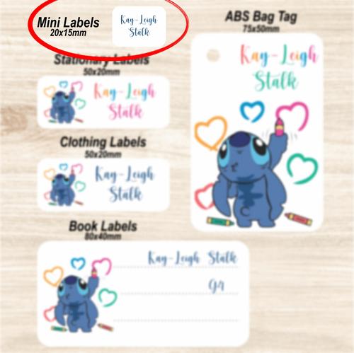  - School labels Mini Labels 20 x 15mm