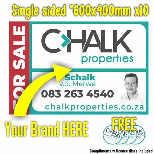  - Estate Agent Sign 600 X 400 SS