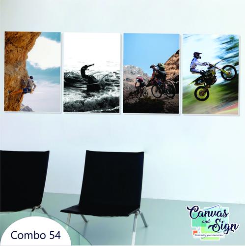  - Combo 54 (4x A1 canvases)