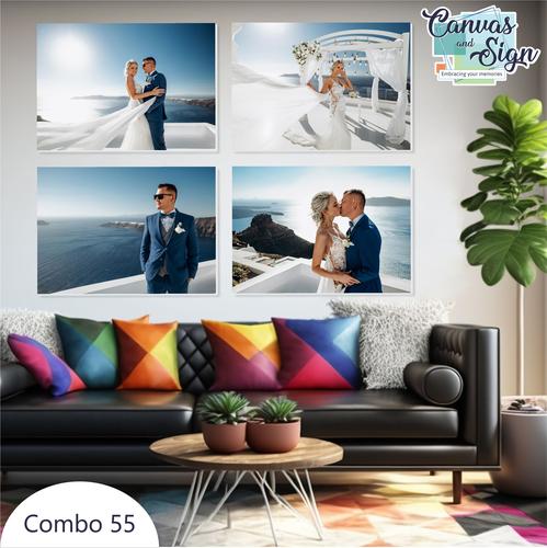  - Combo 55 (4x A0 Canvases)